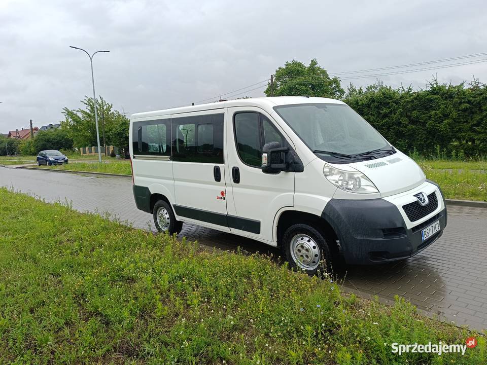 Peugeot Boxer 2 2 hdi 9 osobowy L1H1 nieuszkodzony Grajewo sprzedam