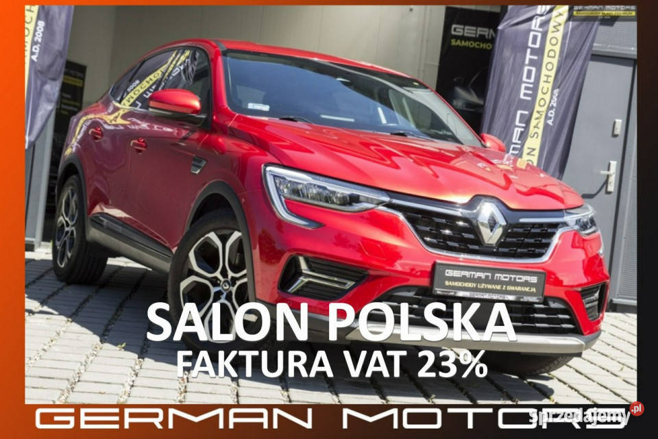 Renault Arkana Ledy Virtulal Kamera Skóry ASO Renault Dębogórze sprzedam