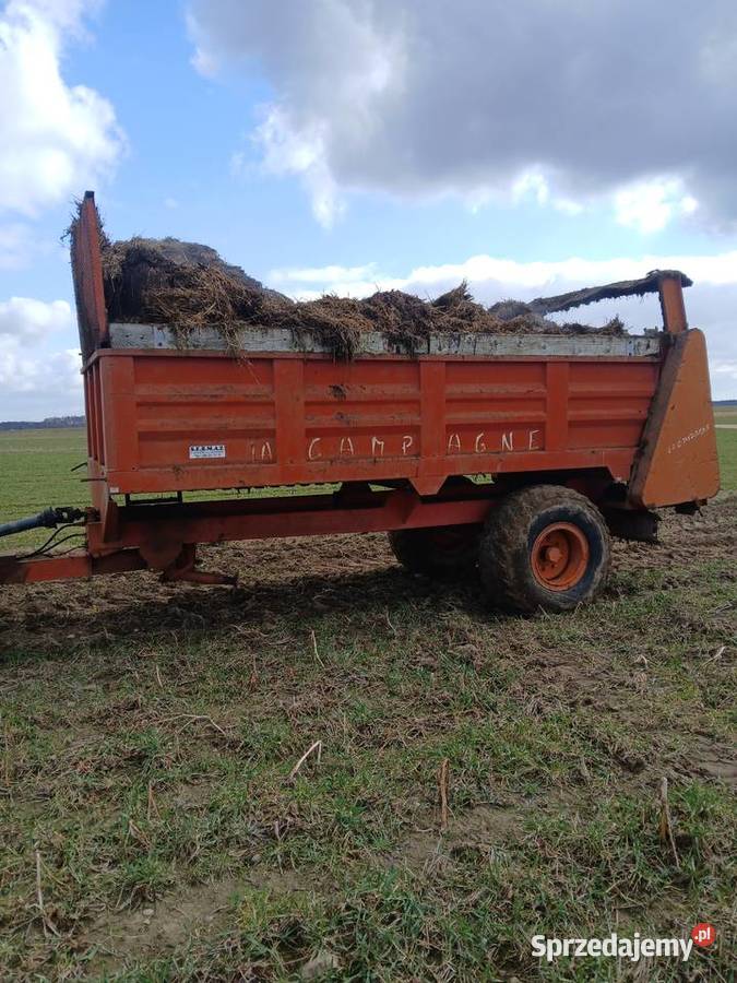 Sprzedam rozrzutnik obornika 8T