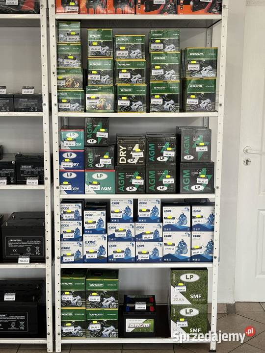 Akumulator motocyklowy GROM GTX20CHBS YTX20CHBS Gdańsk