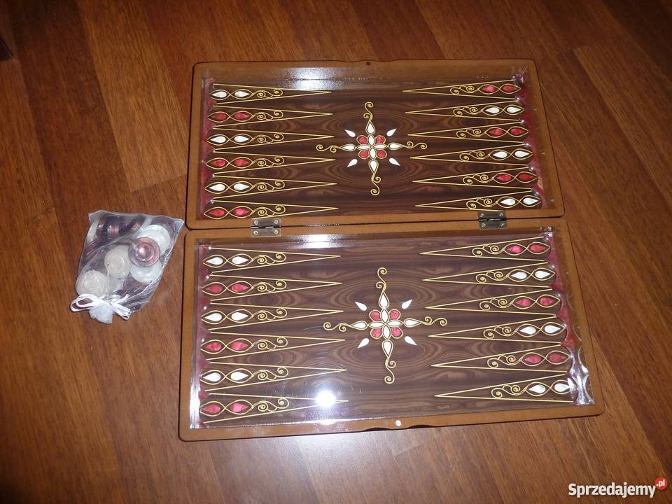 NOWA Backgammon tryktrak gra planszowa Kraków