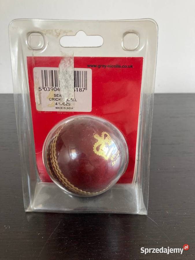 Skórzana piłka do krykieta GrayNicolls 4 Ozs Elbląg