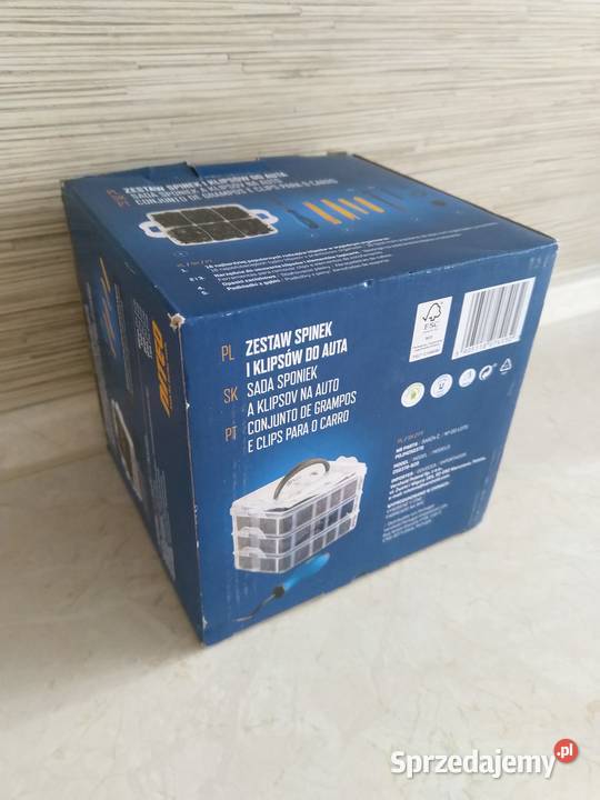 NAJTANIEJ Zestaw Spinek i Klipsów Do Auta 655X Pozostałe Zabrze