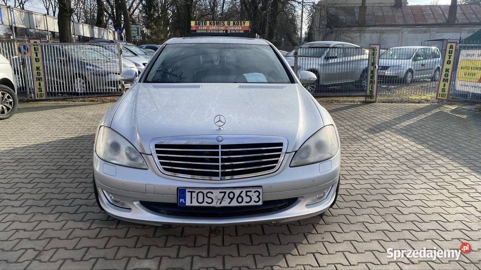 Mercedes S klasa 35 Gaz 1 właść serwisowany skórzana tapicerka Chełm