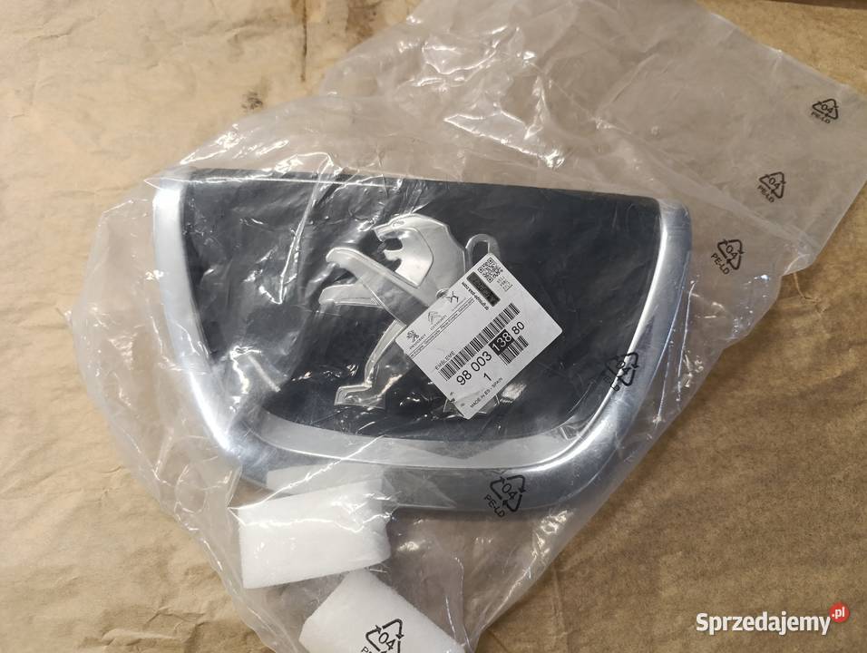 EMBLEMAT ZNACZEK LOGO PEUGEOT oryginalny nowy osobowe Katowice