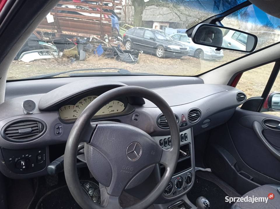 MercedesBenz A 170 CDI 70 kW 2002 r dawca części Samochody na części wielkopolskie Szklarka Myślniewska