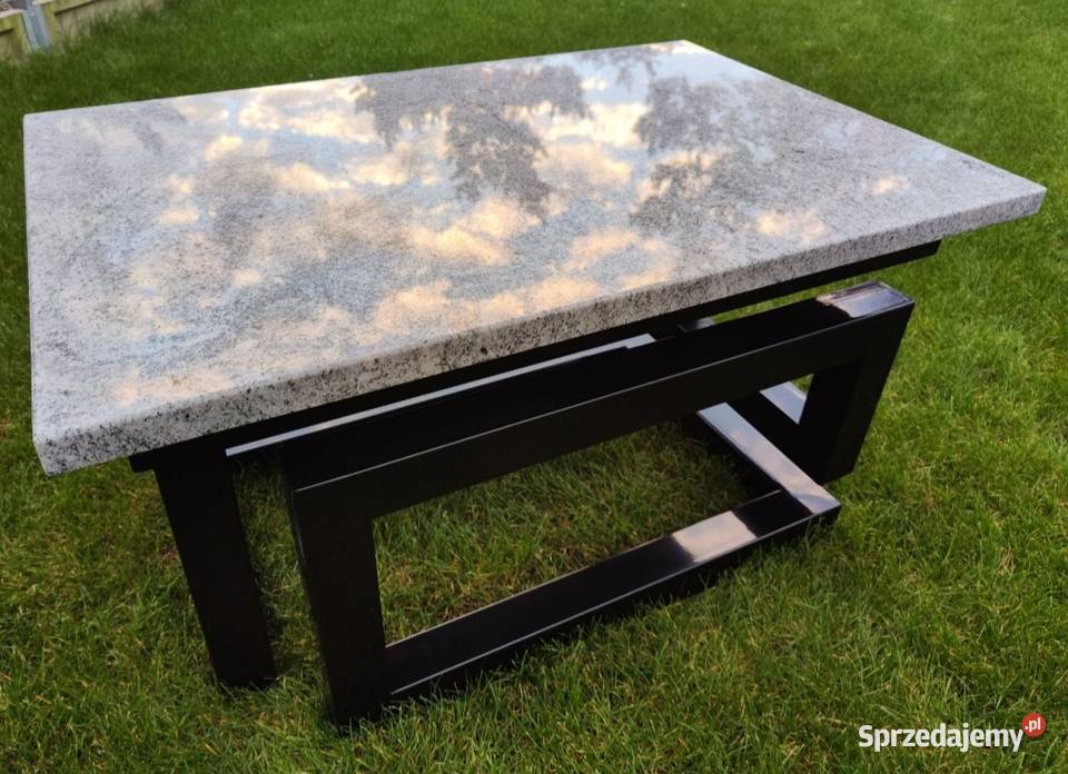 Stolik kawowy z kamieniem Ostrów Wielkopolski