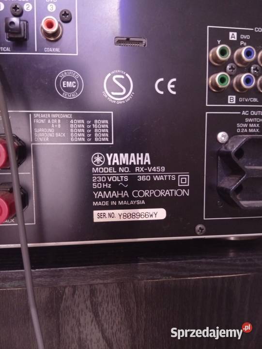 Kolumny Altus 300 amplituner Yamaha sprzedam