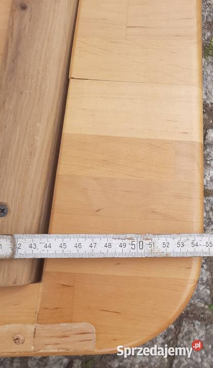 Drewniany blat do stołu biurka duży solidny Morąg sprzedam