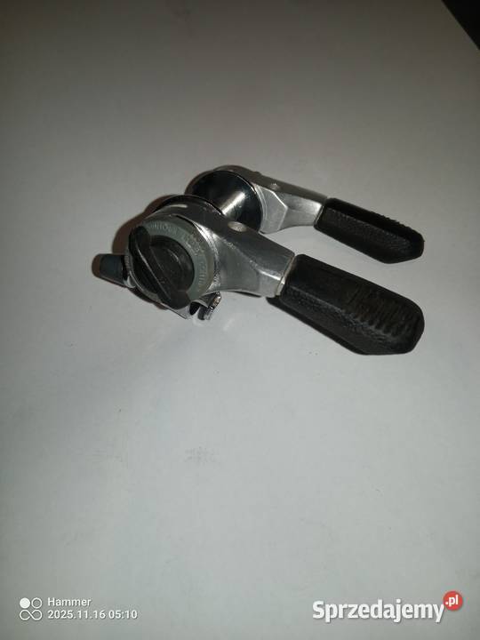 Zestaw dźwigni zmiany biegów Suntour Accushift lubuskie Ciosaniec sprzedam