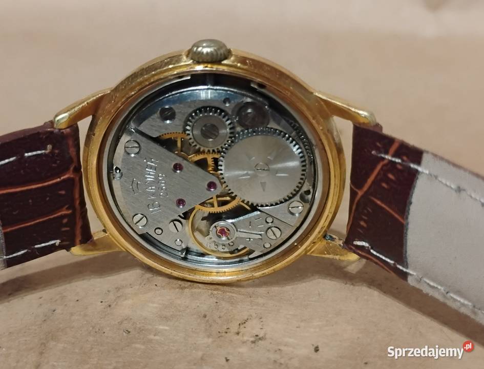 Zegarek Męski Raketa 16 JEWELS pozłacana AU20 Męskie opolskie Opole