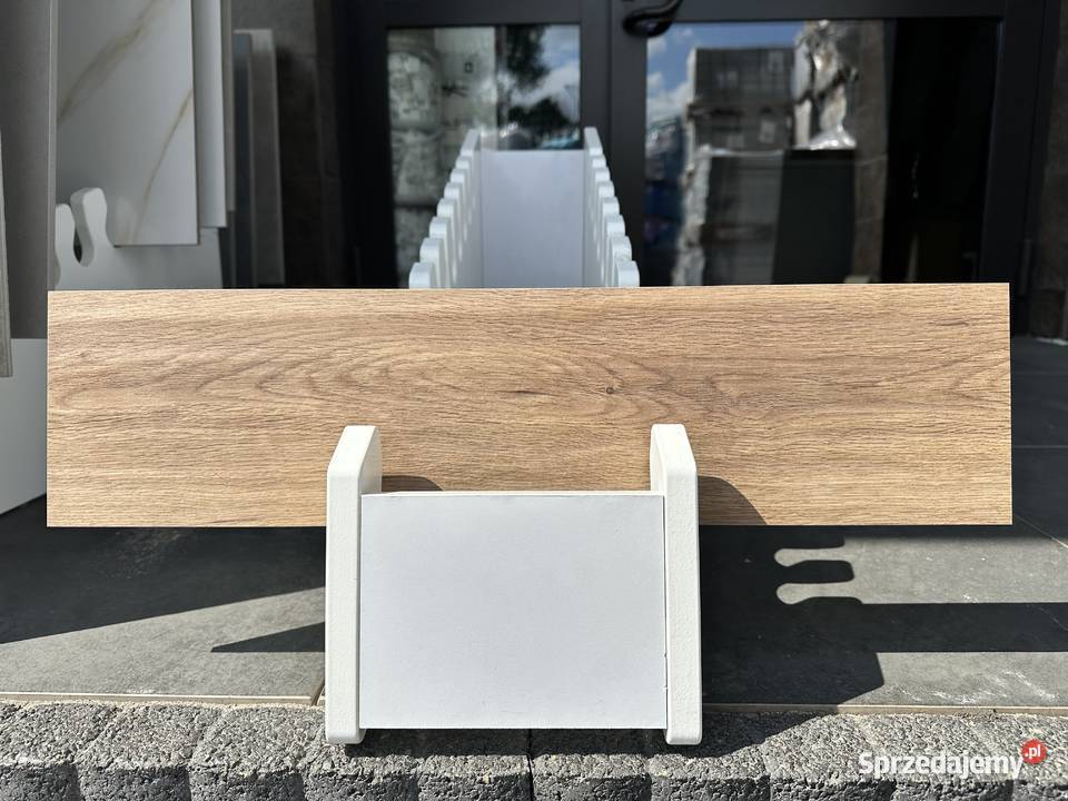 Płytka podłogowa Willow Brown STR 598x148 Opoczno