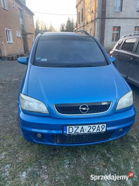 Opel zafira A 20turbo OPC LPG dolnośląskie Doboszowice