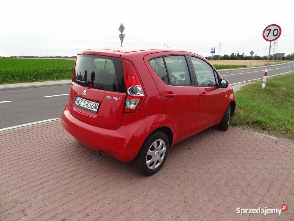 Suzuki Splash Motoryzacja mazowieckie Pilaszków