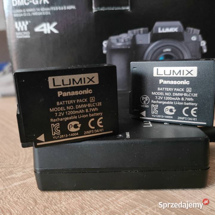 Aparat Panasonic Lumix DMCG7 Zawiercie