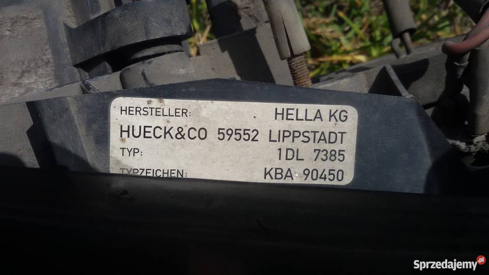 VW Golf 3 III projektory Hella lampy przednie sprzedam