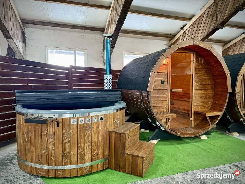 Sauna Ogrodowa beczka Premium Okazja podkarpackie