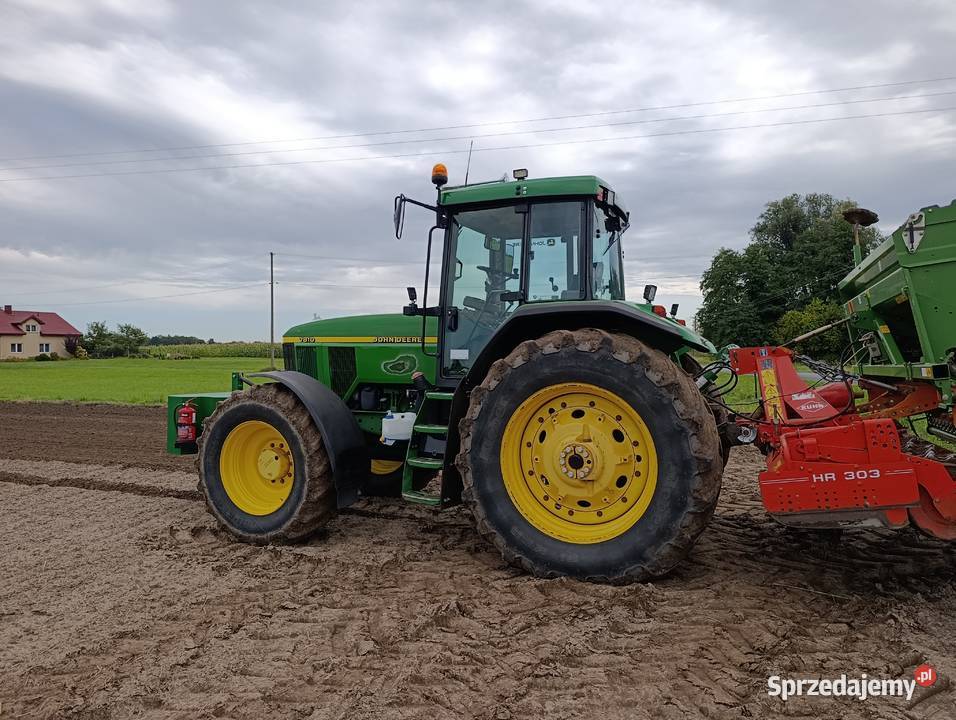 Ciągnik John Deere 7810 Rolnictwo łódzkie