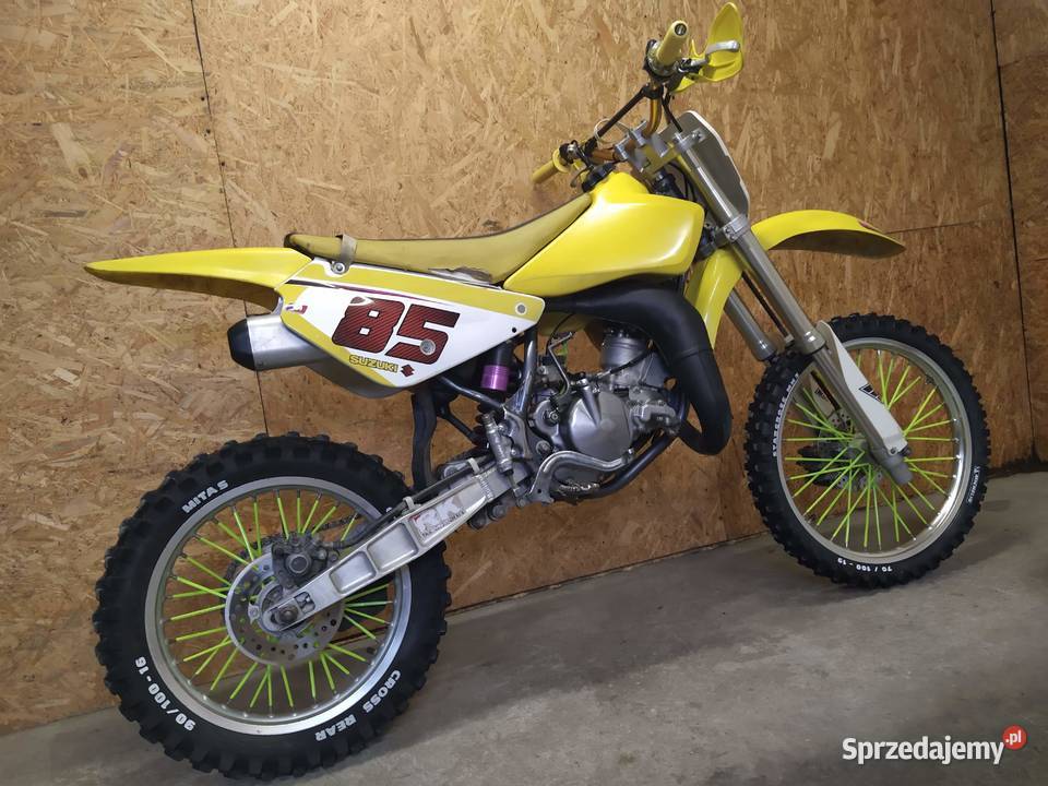 Sprzedam ładne suzuki rm 85 z roku 2004 2t Limanowa sprzedam