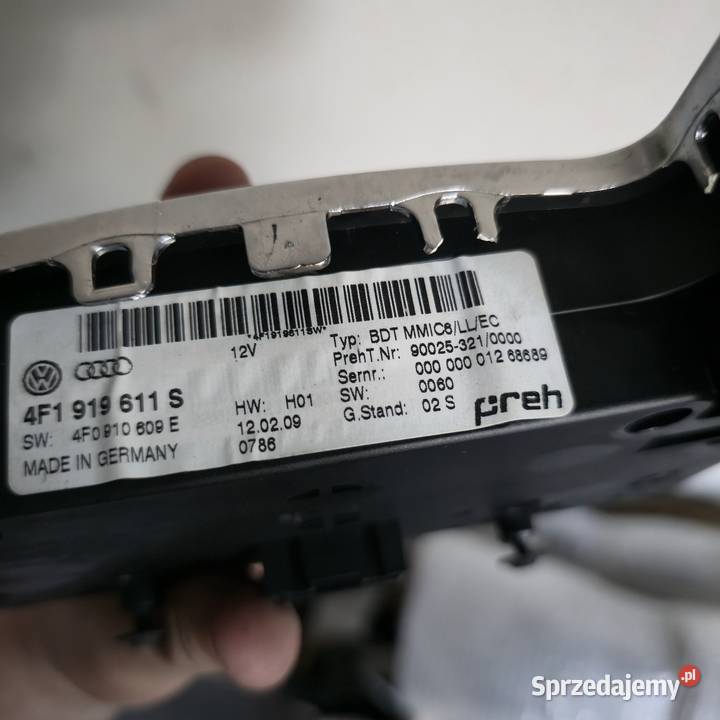 A6 c6 panel mmi 3g Kalwaria Zebrzydowska sprzedam