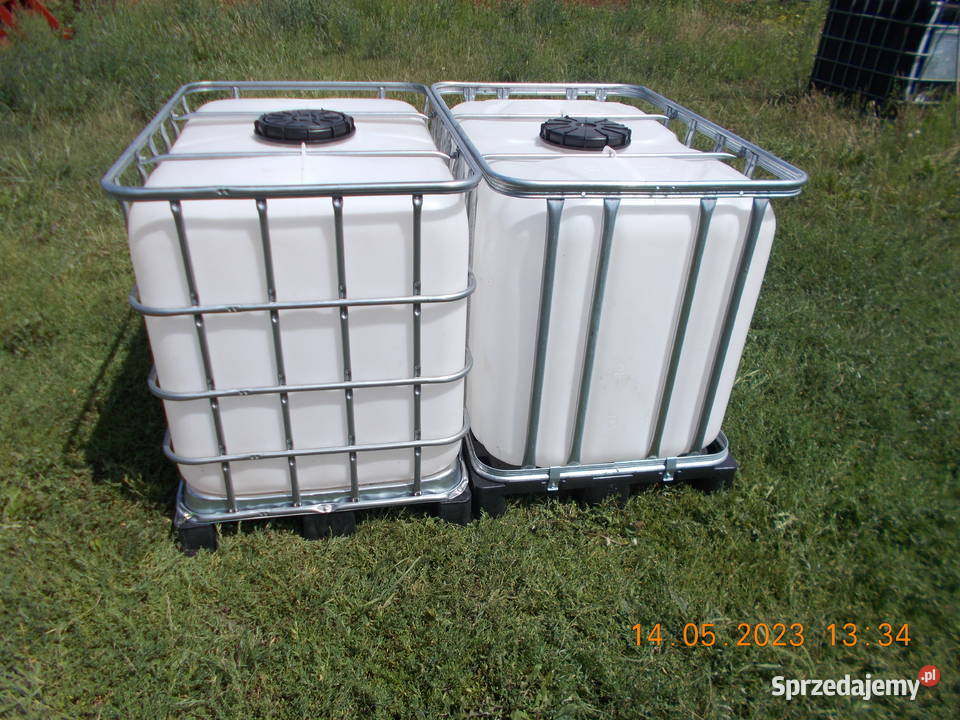 zbiornik 600 1000 l paletopojemnik beczka mauzer