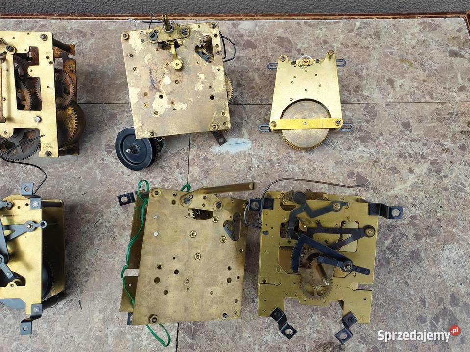 Zestaw 10 niekompletne mechanizmy zegarmistrza Tczew