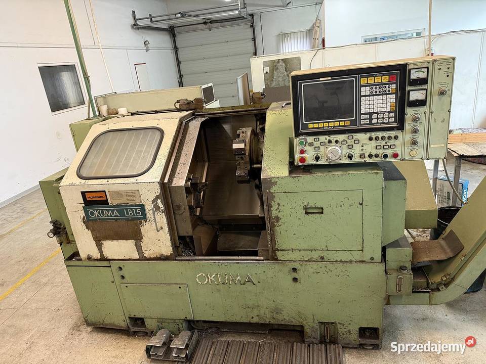 Tokarka Okuma LB 15 CNC Tarnowskie Góry sprzedam