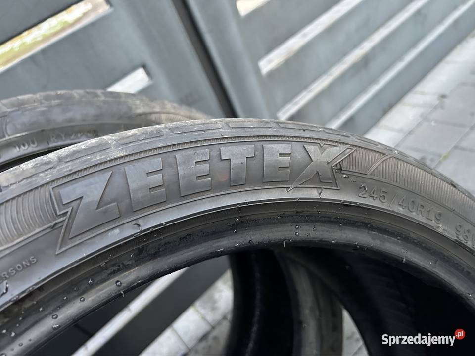 Opony letnie 245 40 19 małopolskie Rączna