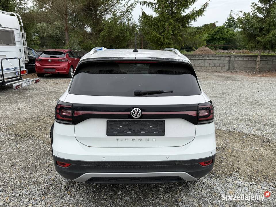 Volkswagen TCross 10 TSI OPF DSG UNITED 2019r 38 Prudnik sprzedam