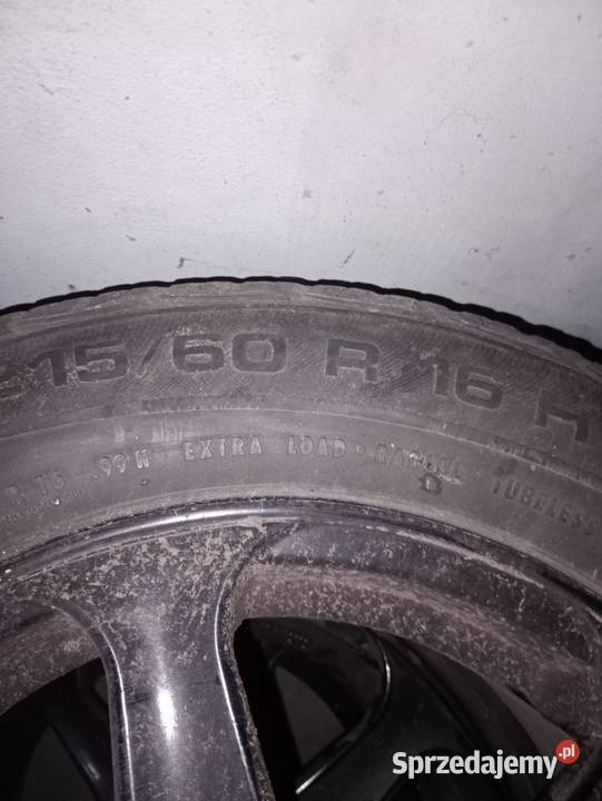 Sprzedam opony z felgami 3 sztuki w stanie R16 Łódź sprzedam
