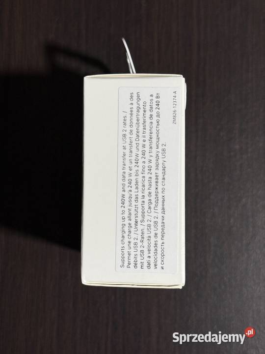 Kabel przewód USBC 240W 2m Akcesoria GSM Prudnik sprzedam