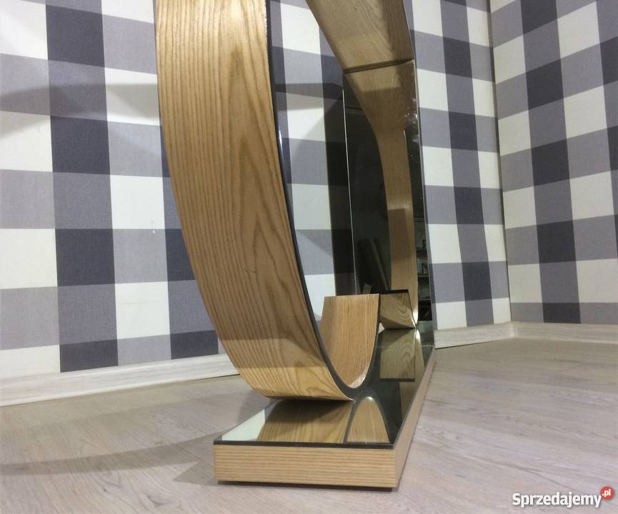 Konsola nowoczesna Glamur lustrzana interior 22cm
