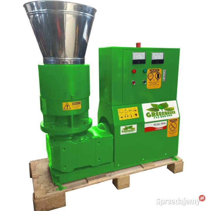 Peleciarka Granulator 15kW LINIA PRODUKCYJNA śląskie Myszków sprzedam