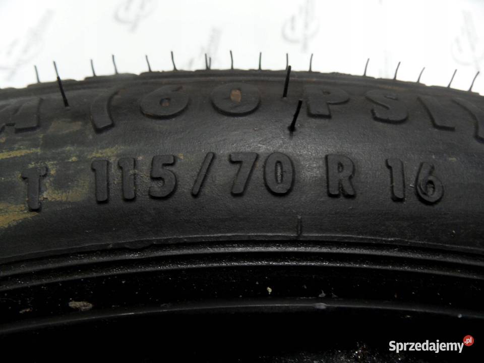 OPEL VECTRA C koło dojazdowe 1157016 92M 5x110