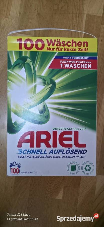 Proszek Ariel 100 prań 6 Szczecin