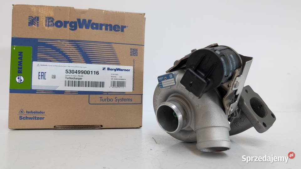 Turbosprężarka BorgWarner KKK Oryginal Reman ciężarowe Siedlce