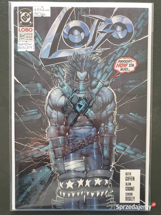 Lobo 8 orginalnych komiksów DC Gdynia sprzedam