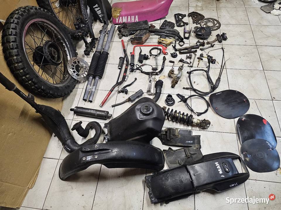 Yamaha DT 80 LC2 części dt80 koło siedzenie Motocykle na części Jelenia Góra sprzedam