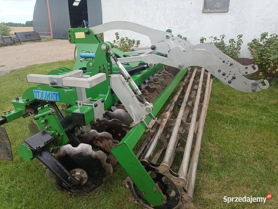 Tolmet tytan agregat talerzowy brona talerzowa Gruczno