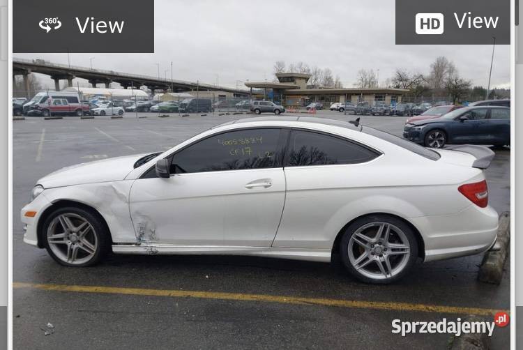 Mercedes C350 coupe małopolskie
