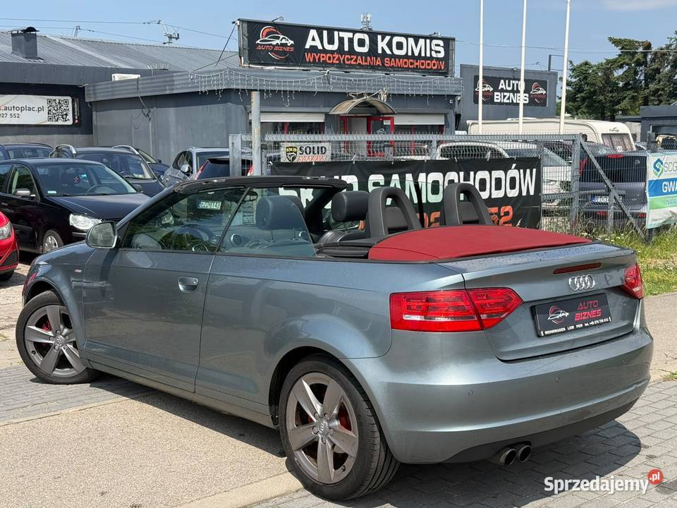 Audi A3 Cabrio 18 2008 BENZYNA RATY