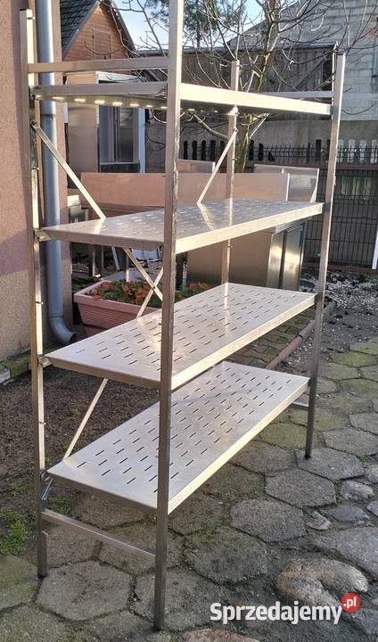 Regał gastronomiczny magazynowy ociekowy Gastronomia Słupia Kapitulna sprzedam