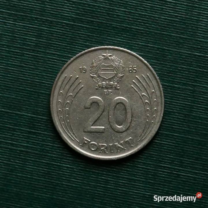 WĘGRY 20 forintów 1985r śląskie Gliwice
