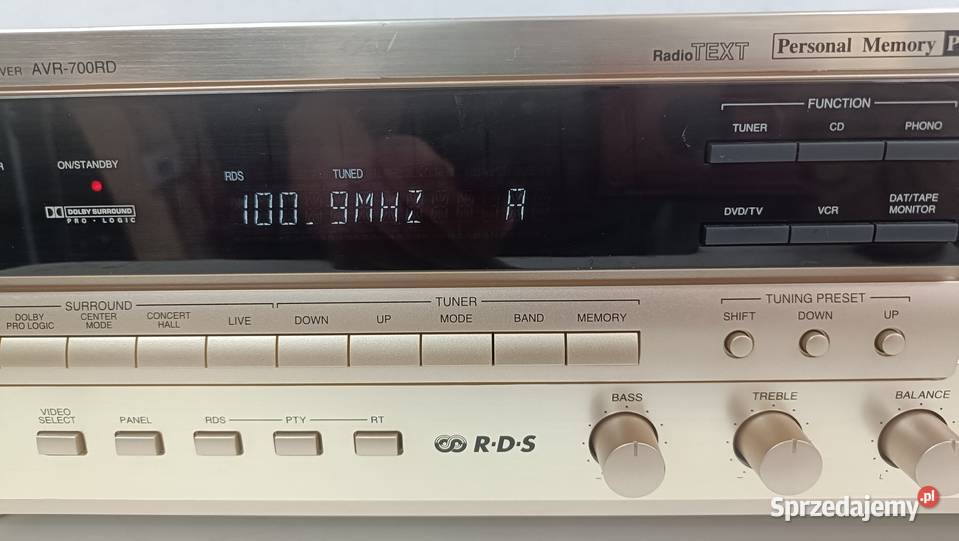 DENON AVR700RD Amplituner bez pilota wielkopolskie Poznań