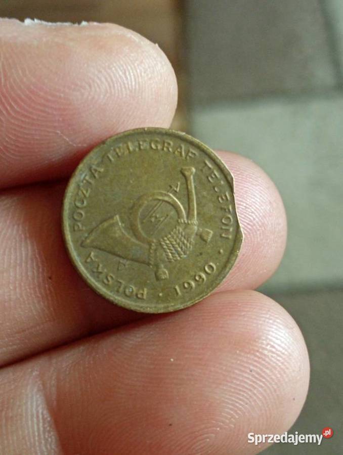 Destrukt zeton 1990 r poczty polskiej A sprzedam