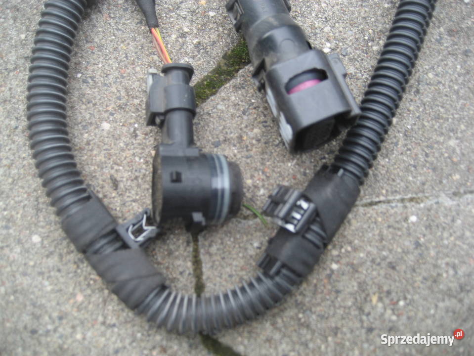 vw touran 5ta 15 23r instalacja zderzaka tył osobowe wielkopolskie Rakoniewice