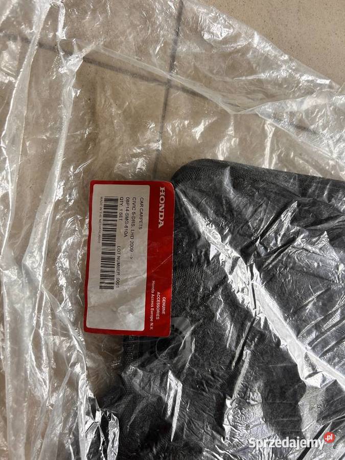 Oryginalne dywaniki do Hondy Civic UFO kilka kpl świętokrzyskie Kielce