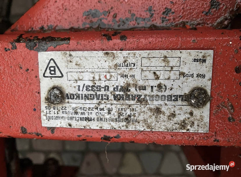 Glebogryzarka Pilzno 21m łódzkie Kurowice