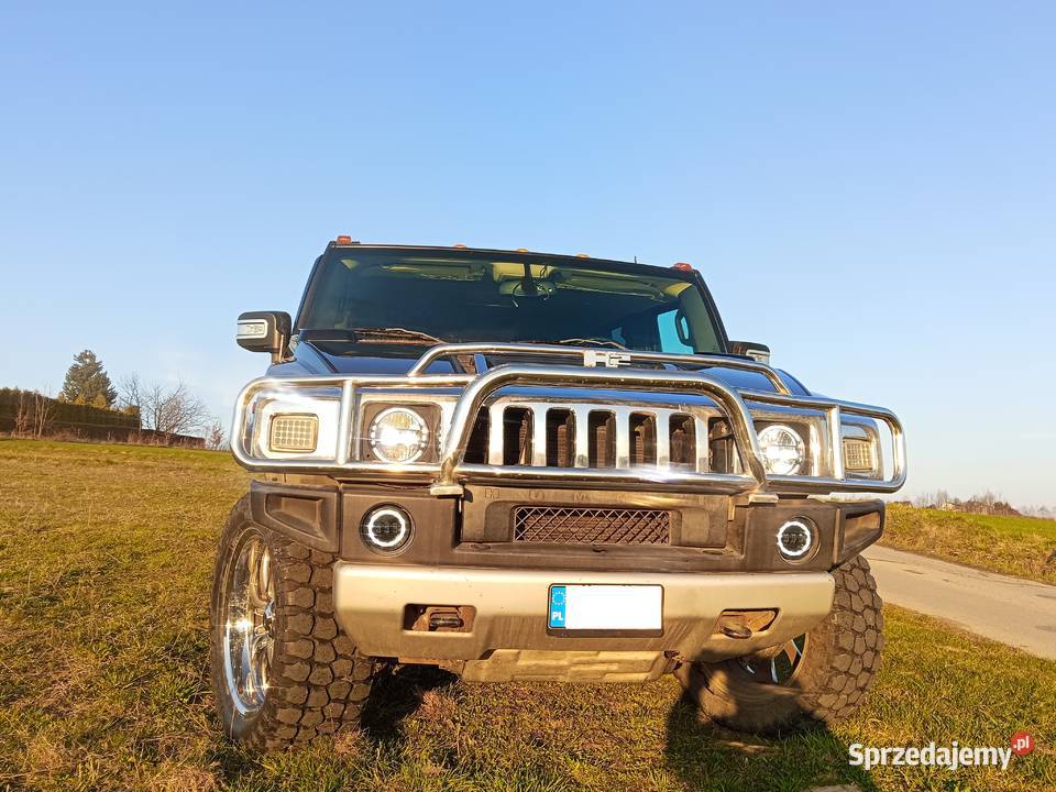 Hummer H2 62 V8 polift katB 7os Rok produkcji 2008 Łapanów