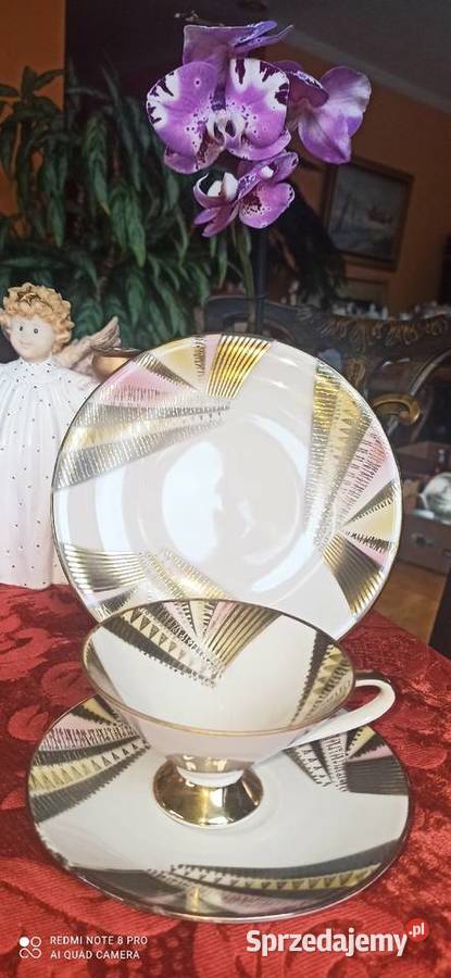 Filiżanka z talerzykiem śniadanie Gdańsk sprzedam